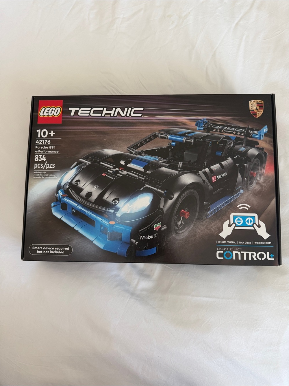 Lego Technic Porsche 42176 GTA e-Performance Race Car - Black & Blue